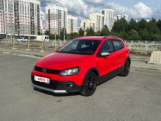 2012 Volkswagen Polo Cross V, красный, 889000 рублей, вид 1