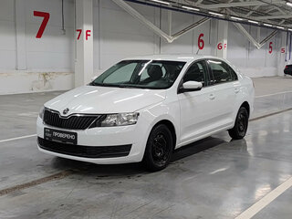 2019 Skoda Rapid I Рестайлинг, белый, 795000 рублей, вид 1
