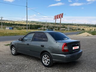 2006 Hyundai Accent ТагАЗ II, серый, 199000 рублей, вид 4