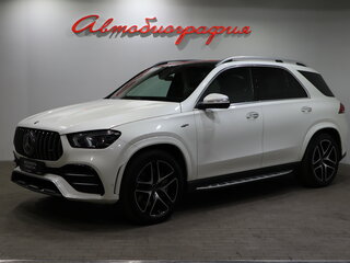 2019 Mercedes-Benz GLE AMG 53 AMG II (V167), белый, 6550000 рублей, вид 1