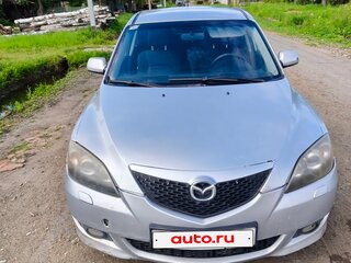 2005 Mazda 3 I (BK), серебристый, 350000 рублей, вид 2