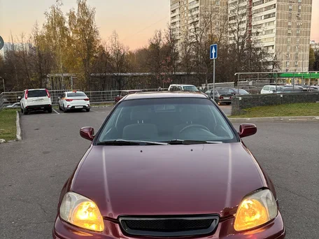 1996 Honda Civic VI, красный, 329000 рублей, вид 2