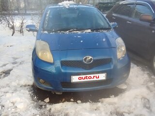 2008 Toyota Vitz II (XP90), синий, 380000 рублей, вид 1