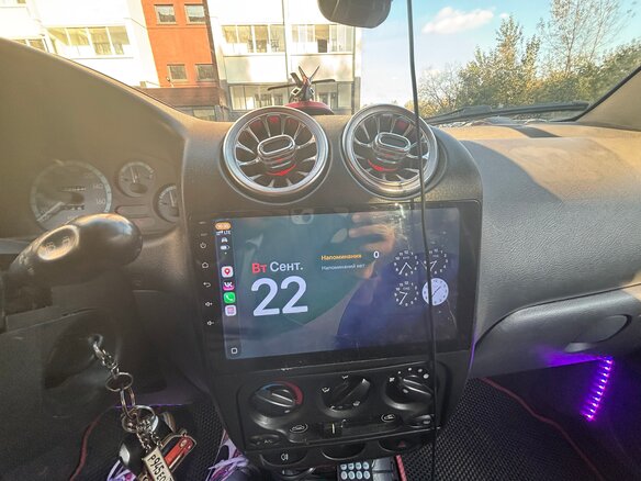 2011 Daewoo Matiz I Рестайлинг, пурпурный, 250000 рублей - вид 10
