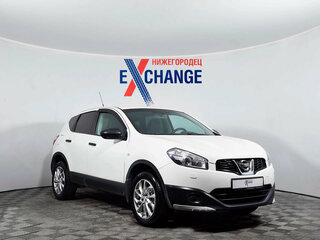 2013 Nissan Qashqai I Рестайлинг, белый, 949000 рублей, вид 3
