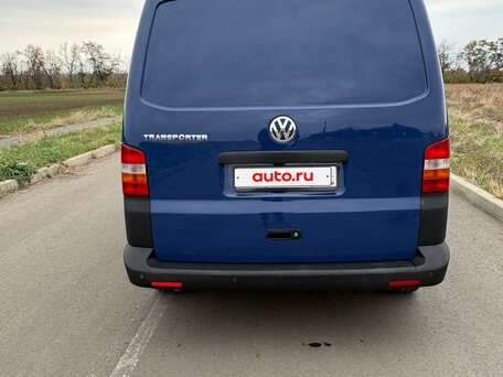 2007 Volkswagen Transporter T5, синий, 1290000 рублей, вид 4
