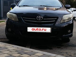 2007 Toyota Corolla X (E140, E150), чёрный, 600000 рублей, вид 1