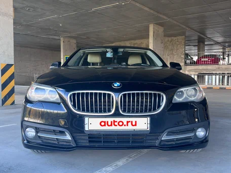 2016 BMW 5 серии 520d VI (F10/F11/F07) Рестайлинг, чёрный, 2400000 рублей, вид 1