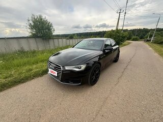 2015 Audi A6 IV (C7) Рестайлинг, чёрный, 1800000 рублей, вид 1