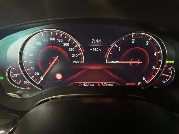 2018 BMW 6 серии Gran Turismo 630d IV (G32), красный, 3300000 рублей - вид 7
