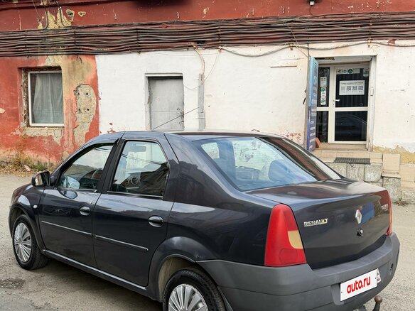 2008 Renault Logan I, серый, 200000 рублей - вид 3