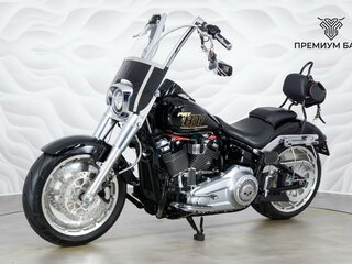 2017 Harley-Davidson Fat Boy, чёрный, 1779000 рублей, вид 3