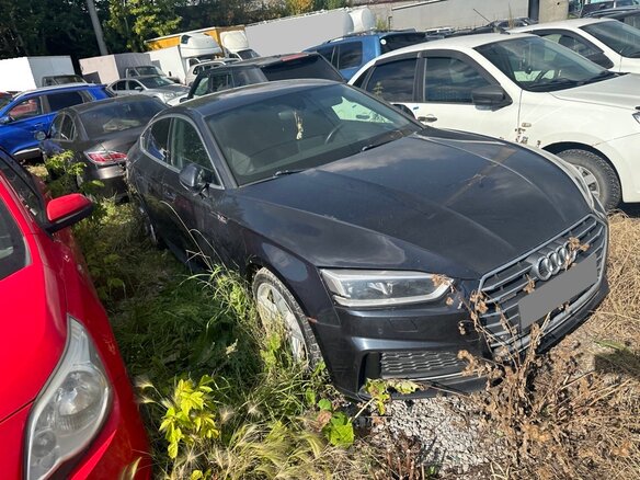 2017 Audi A5 II (F5), синий, 2440000 рублей