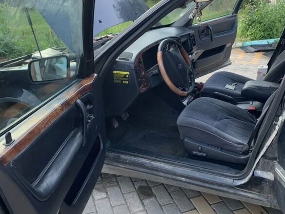 1997 Saab 9000 I Рестайлинг, синий, 235000 рублей - вид 7