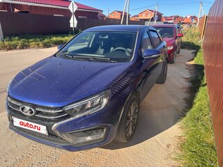 2026 Lada (ВАЗ) Vesta I Рестайлинг (NG), синий, 1550000 рублей, вид 1