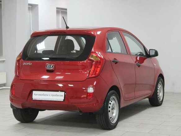 2011 Kia Picanto II, красный, 539900 рублей - вид 3