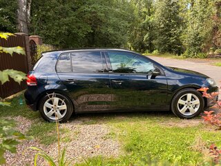 2011 Volkswagen Golf VI, синий, 890000 рублей, вид 4