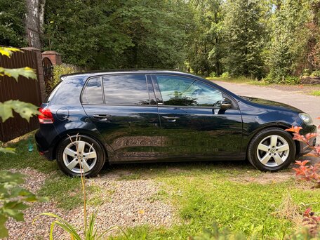 2011 Volkswagen Golf VI, синий, 890000 рублей, вид 4