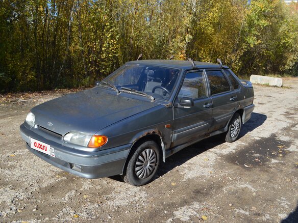2005 Lada (ВАЗ) 2115, серебристый, 76000 рублей