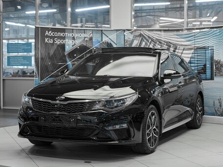 2019 Kia Optima IV Рестайлинг, чёрный, 1899000 рублей, вид 1