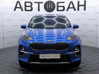2019 Kia Sportage IV Рестайлинг, синий, 2119000 рублей, вид 2