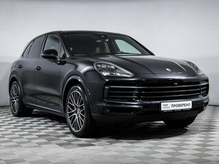 2019 Porsche Cayenne III, чёрный, 5500000 рублей, вид 3