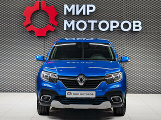 2020 Renault Logan Stepway II Рестайлинг, синий, 885000 рублей, вид 2
