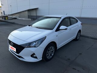 2021 Hyundai Solaris II Рестайлинг, белый, 999000 рублей, вид 3