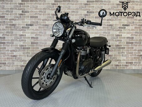 2023 Triumph Speed Twin, чёрный, 1385000 рублей, вид 2