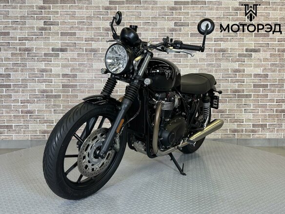 2023 Triumph Speed Twin, чёрный, 1385000 рублей - вид 1