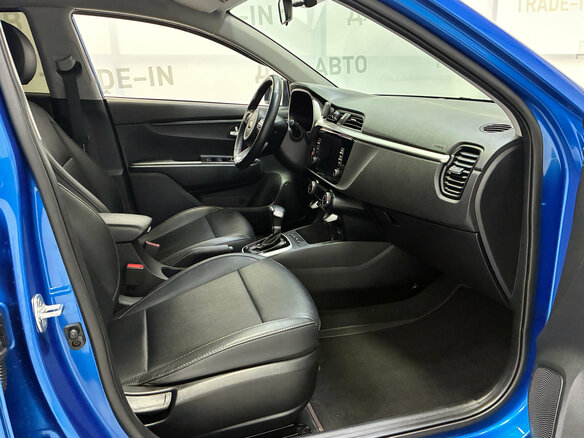 2020 Kia Rio IV Рестайлинг, синий, 1640000 рублей - вид 12