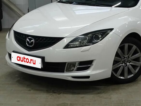 2008 Mazda 6 II (GH), белый, 510000 рублей