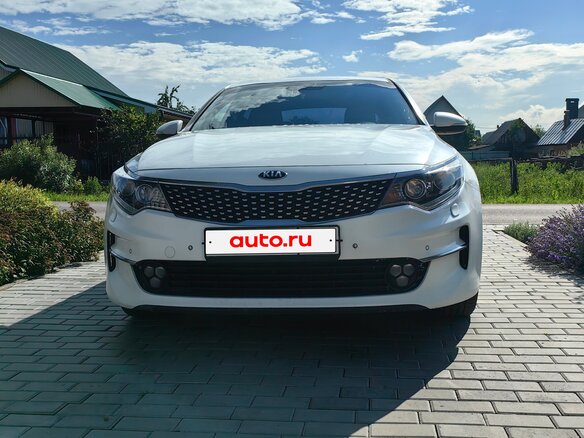 2016 Kia Optima IV, белый, 1590000 рублей - вид 4