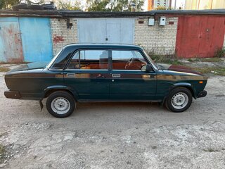 2005 Lada (ВАЗ) 2107, зелёный, 285000 рублей, вид 4