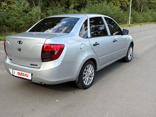 2013 Lada (ВАЗ) Granta I, серебристый, 420000 рублей, вид 5
