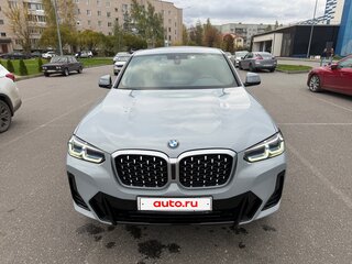 2022 BMW X4 30d II (G02) Рестайлинг, серый, 8000000 рублей, вид 2