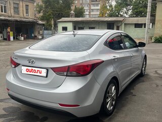 2014 Hyundai Elantra V (MD) Рестайлинг, серебристый, 950000 рублей, вид 4