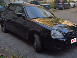 2010 Lada (ВАЗ) Priora I, чёрный, 255000 рублей, вид 2