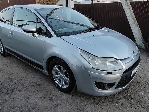 2009 Citroen C4 I Рестайлинг, серебристый, 350000 рублей