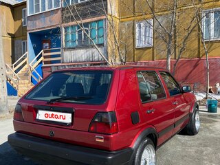 1989 Volkswagen Golf II, красный, 350000 рублей, вид 3