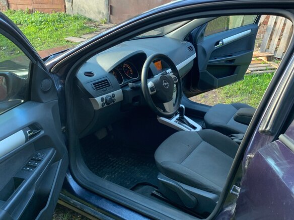 2008 Opel Astra H Рестайлинг, синий, 420000 рублей - вид 4