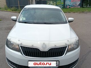 2019 Skoda Rapid I Рестайлинг, белый, 800000 рублей, вид 1