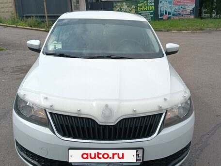 2019 Skoda Rapid I Рестайлинг, белый, 950000 рублей, вид 1