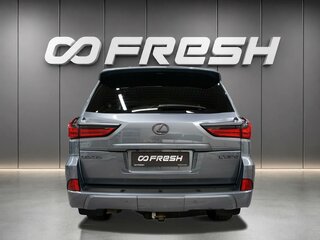 2018 Lexus LX 570 III Рестайлинг 2, серый, 7330000 рублей, вид 4
