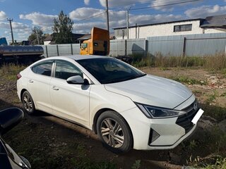 2019 Hyundai Elantra VI (AD) Рестайлинг, белый, 1308000 рублей, вид 2