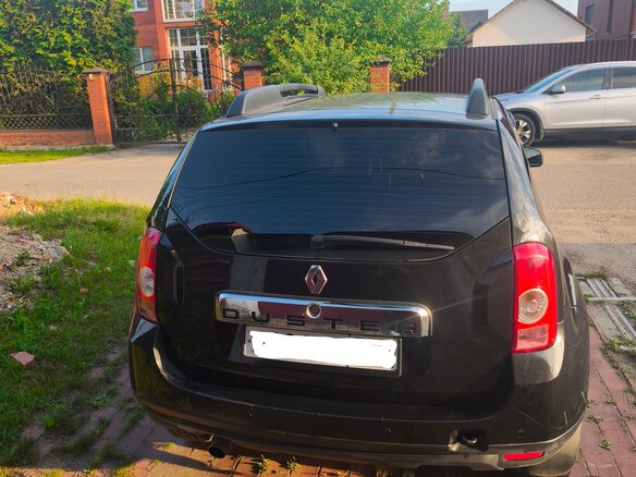 2014 Renault Duster I, чёрный - вид 2
