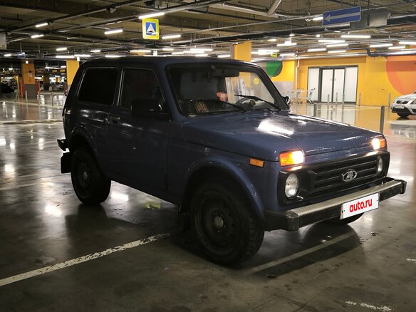 2007 Lada (ВАЗ) 2121 (4x4) I Рестайлинг, синий, 320000 рублей - вид 2