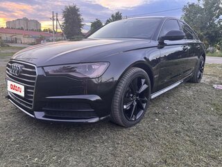 2017 Audi A6 IV (C7) Рестайлинг, чёрный, 2075000 рублей, вид 2