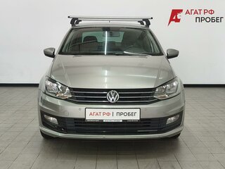 2018 Volkswagen Polo V Рестайлинг, серебристый, 1300000 рублей, вид 2