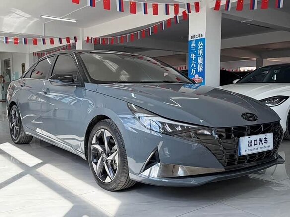 2022 Hyundai Elantra VII (CN7), серый, 1235000 рублей - вид 2